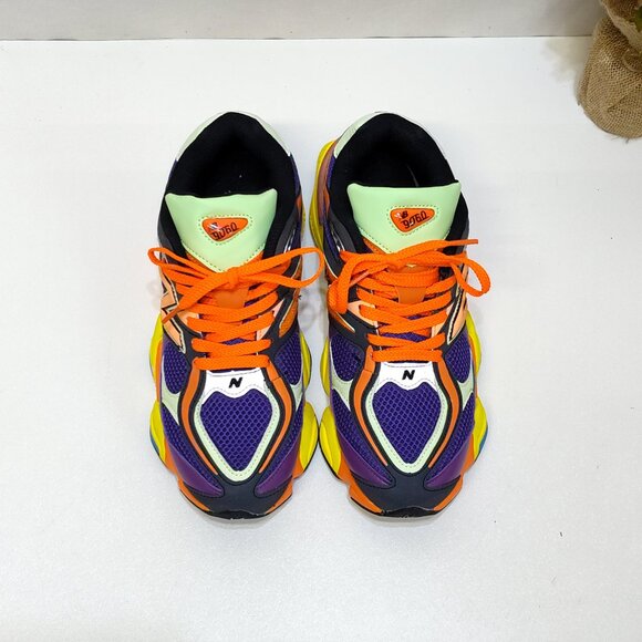 New Balance 9060 Prism Purple Vibrant Spring U9060NBX Men 8.5 Mesh/Leather Upper - Picture 6 of 16